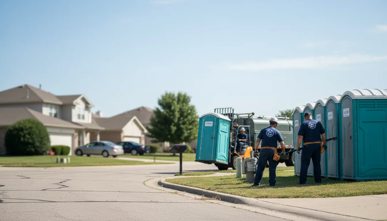 Porta Potty Rental in Bromide, OK near me